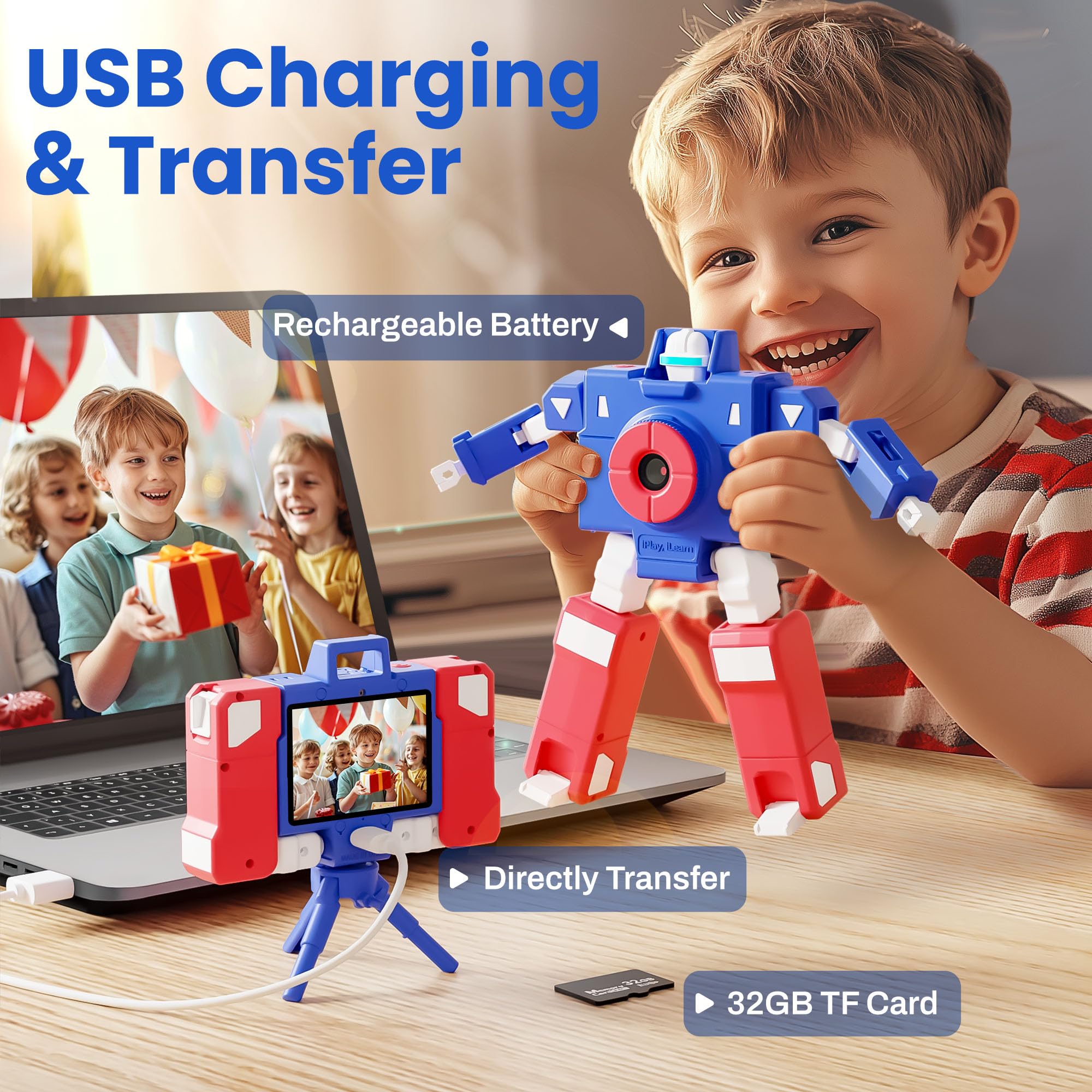 iPlay iLearn 32GB SD card included boosts storage during play
