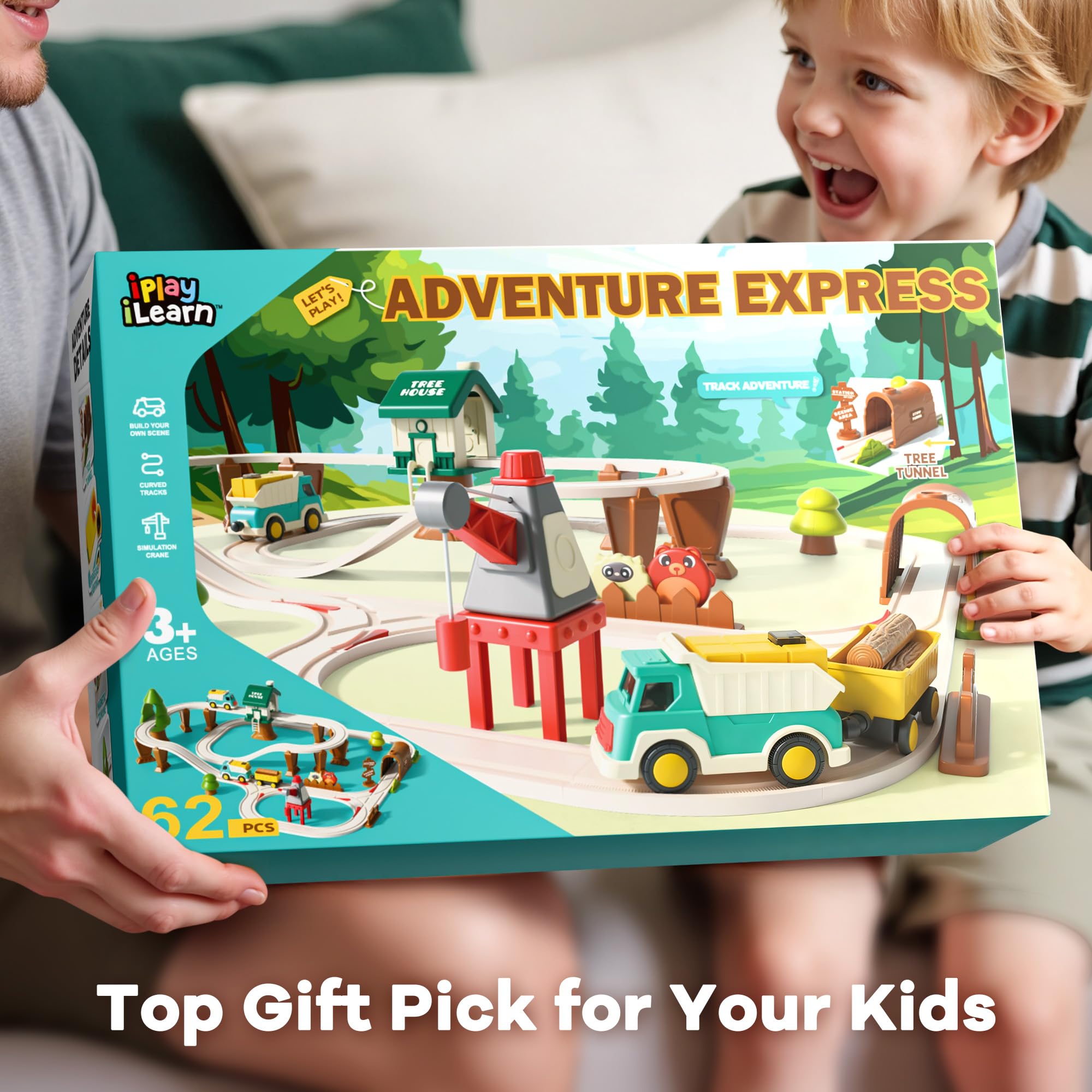 iPlay iLearn 35-track pieces enabling varied layouts and play