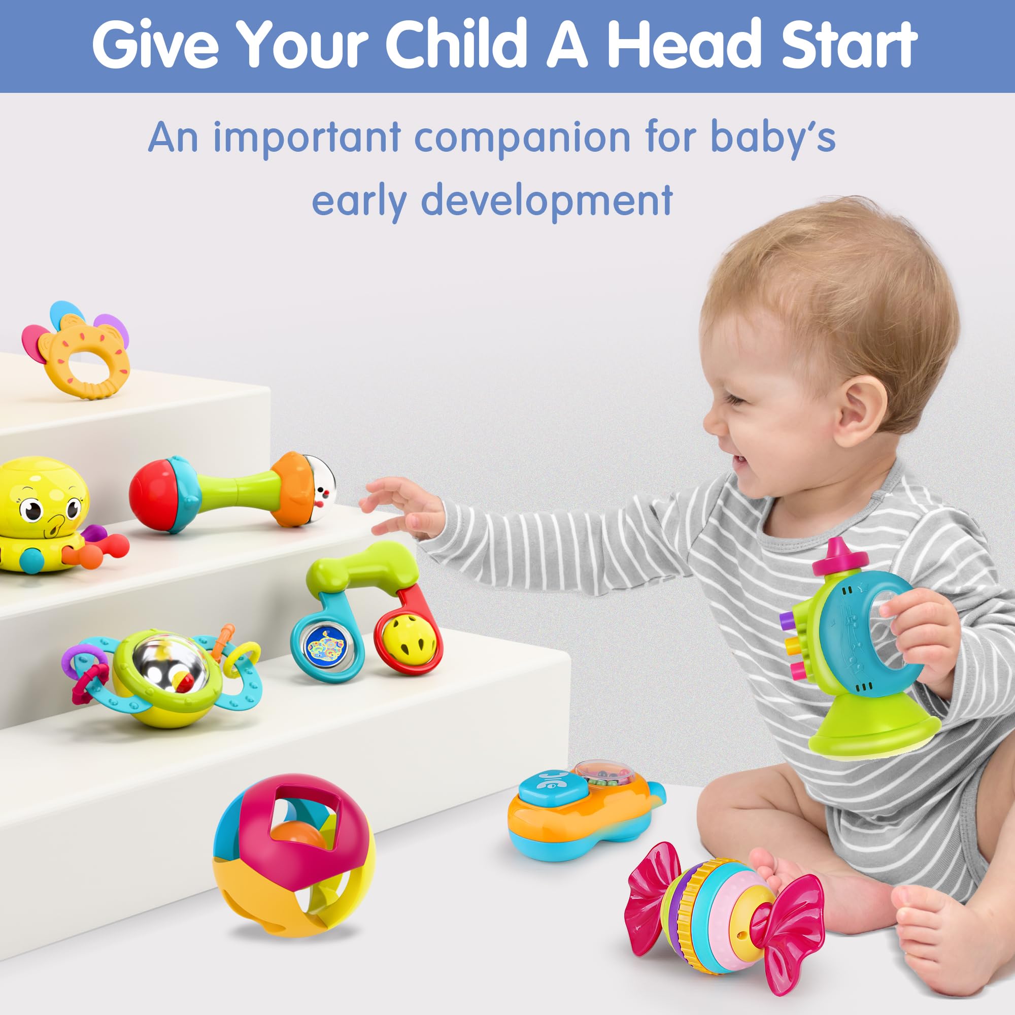 iPlay iLearn baby gift set perfect for showers and birthdays.