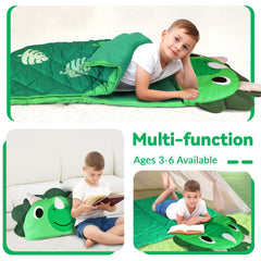 iplay ilearn dinosaur slumber sack gift option for kids and dinosaur fans