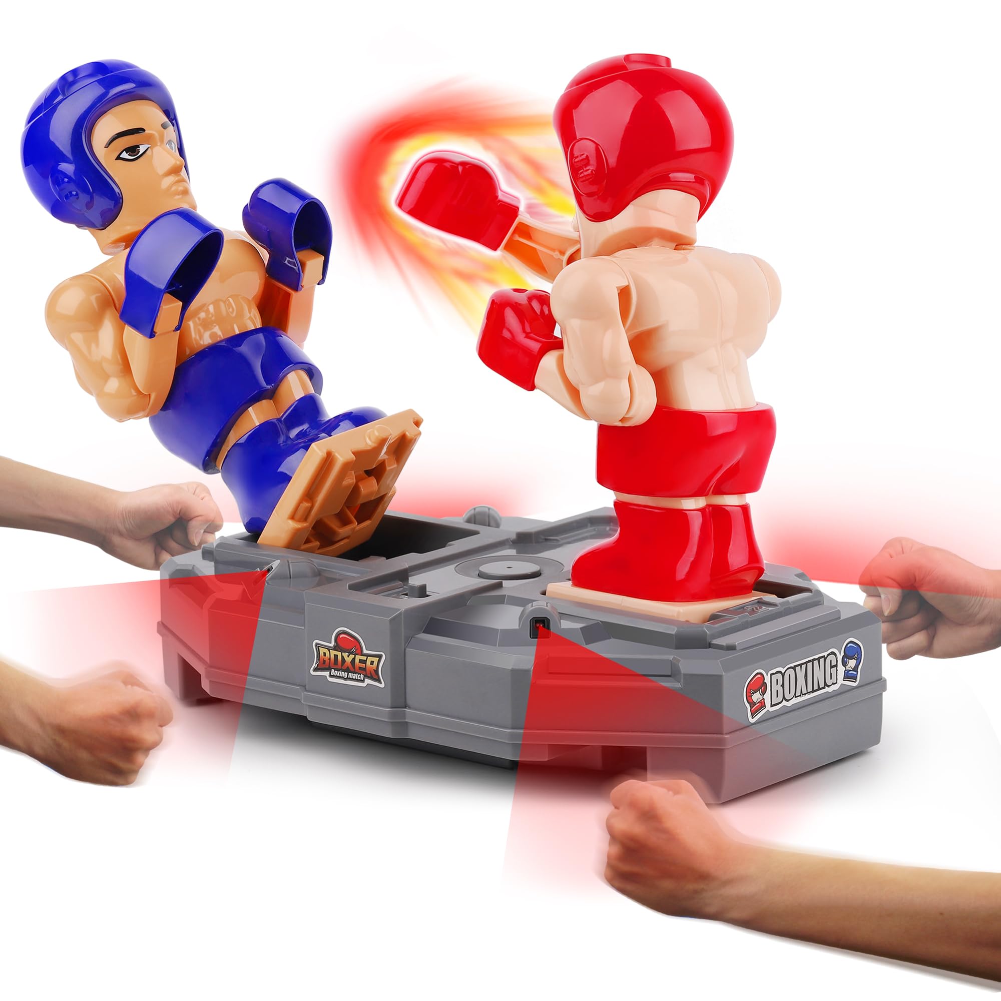 iPlay iLearn electronic boxing toy front view for family fun and active play.