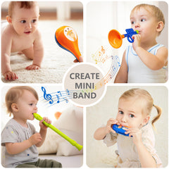iplay ilearn flute toy inviting gentle tones and discovery.