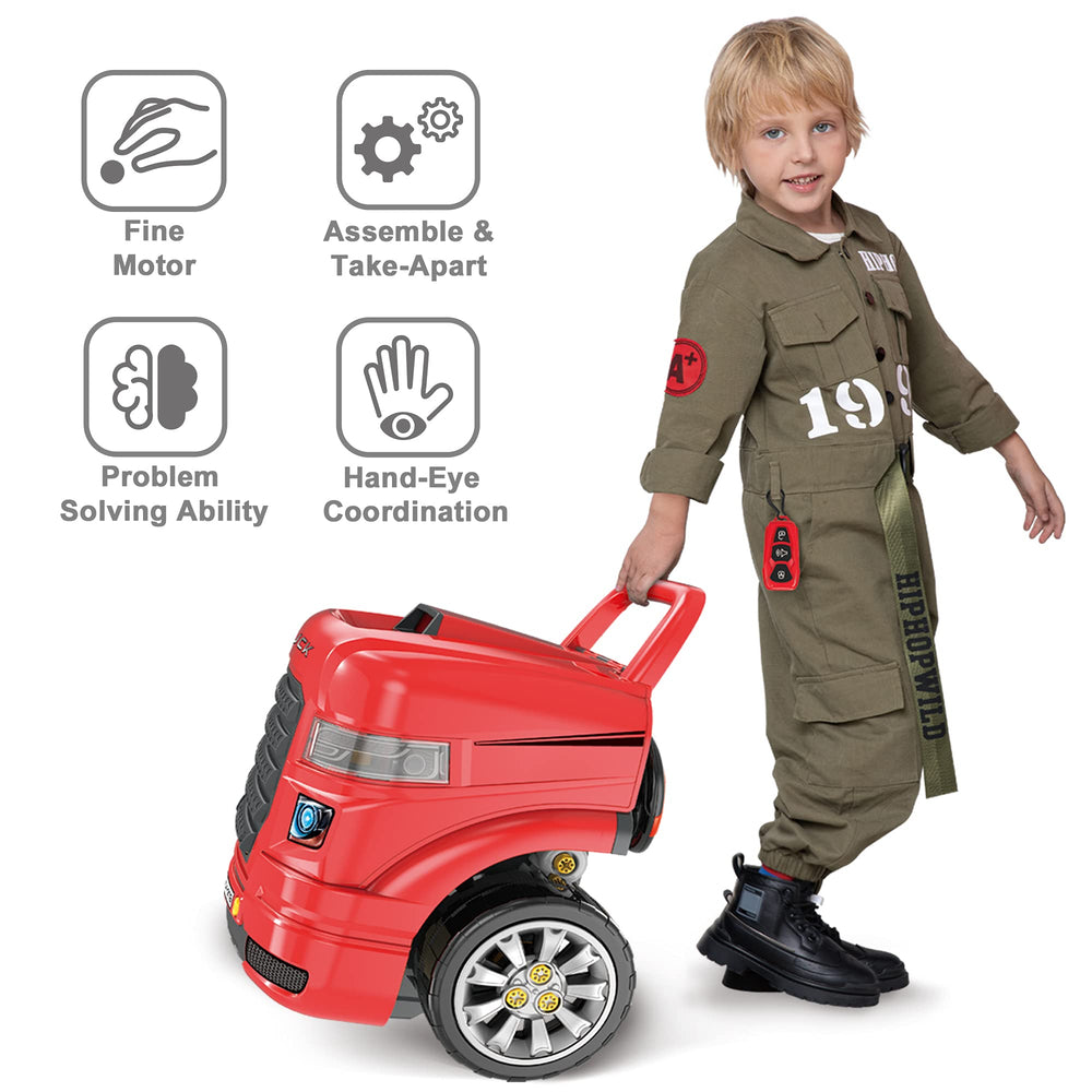 iplay ilearn gear shifter steering wheel enhance pretend driving and control.