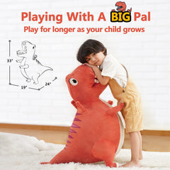iPlay iLearn large plush T-Rex makes a fun gift for dinosaur fans.