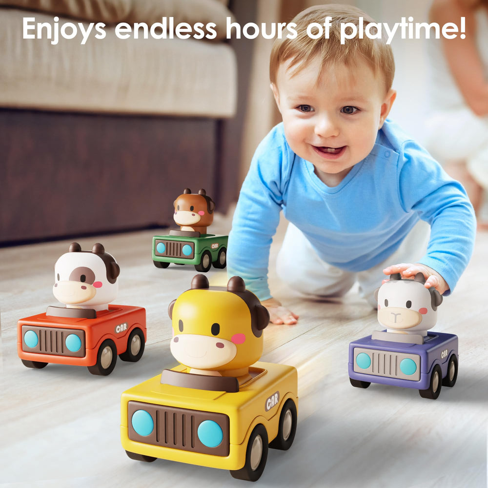 iPlay iLearn gift-worthy car set for toddlers; ideal first gift