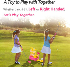 iPlay iLearn left driver head for left-handed practice and flexibility.
