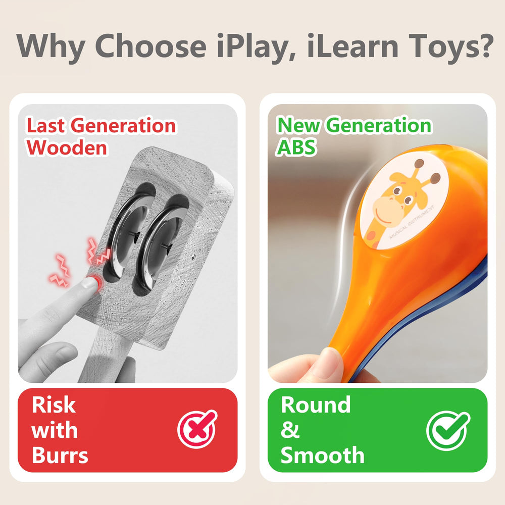 iplay ilearn harmonica for small hands and easy melody exploration.