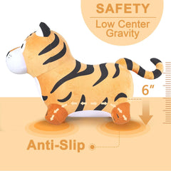 iPlay iLearn engaging tiger design fuels imaginative play sessions.