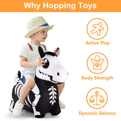 iplay iLearn inflatable plush bounce hopper ready for energetic play