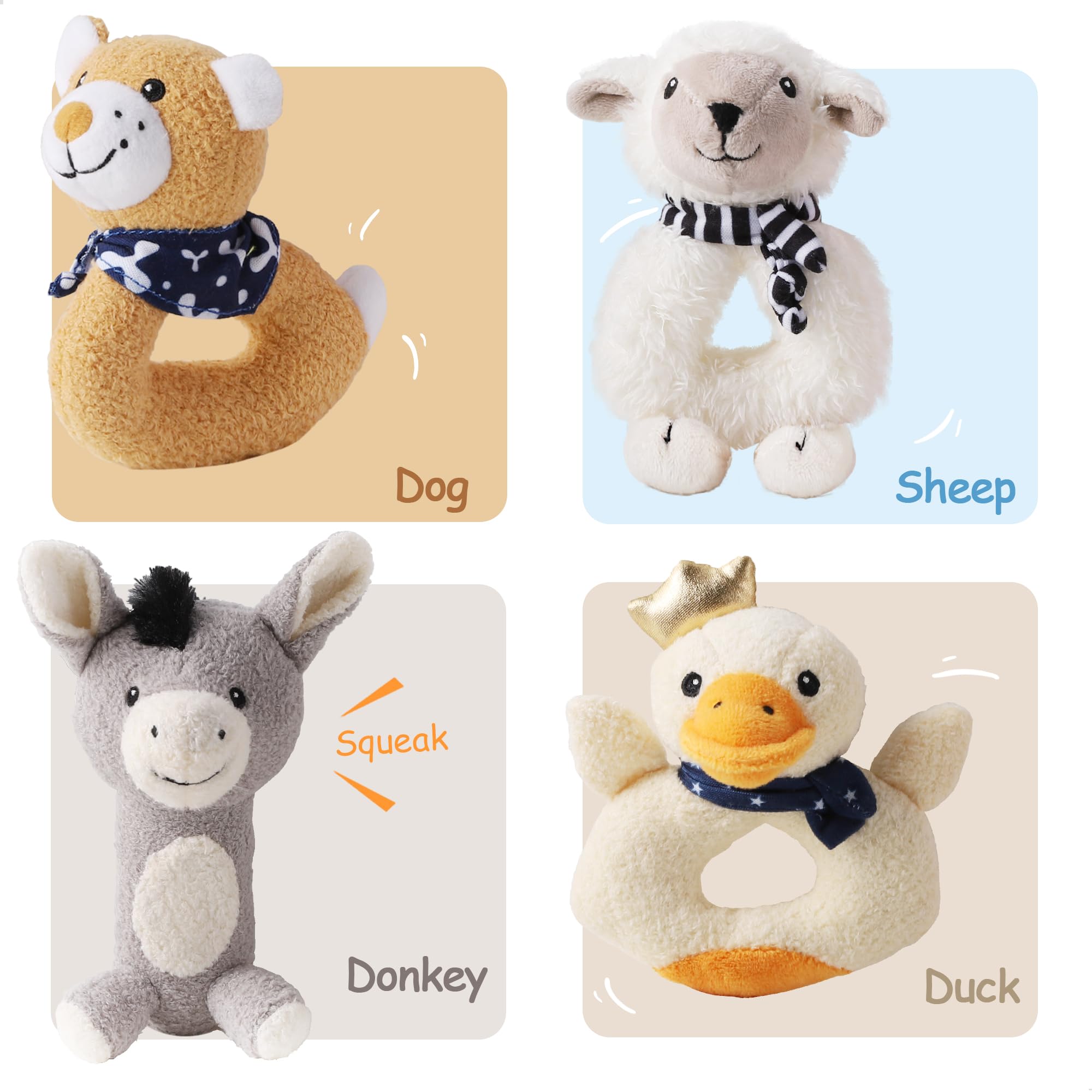 iPlay iLearn jingle lamb rattle invites visual tracking and sound play