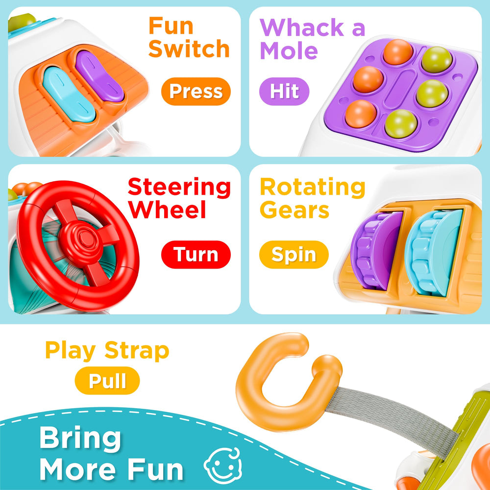 iPlay iLearn key pairing panel supports problem-solving and dexterity