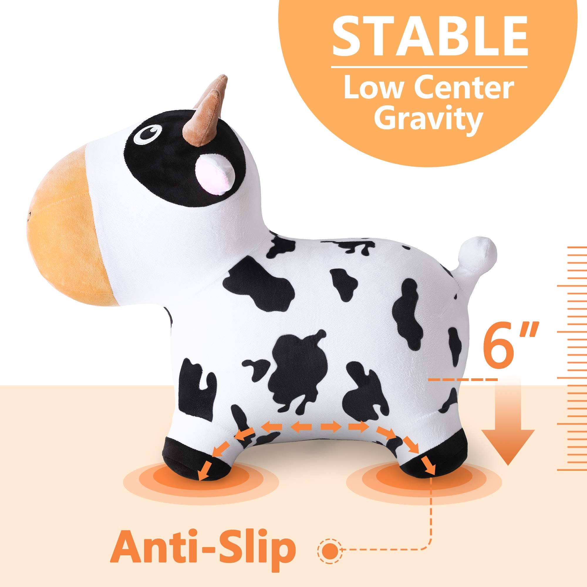 iPlay iLearn Kids using Bouncy Pal indoors and outdoors for fun possibilities.