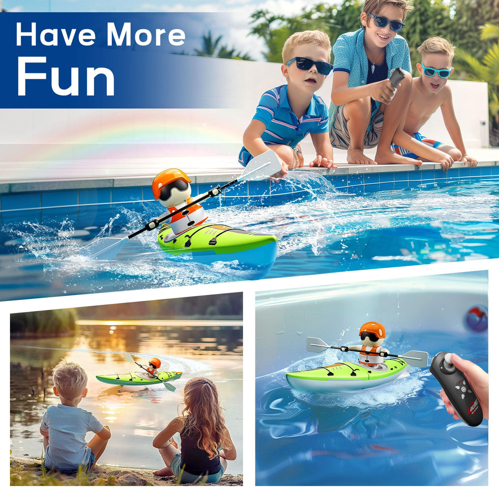 iPlay iLearn paddle mode enables rowing action and remote-assisted propulsion.
