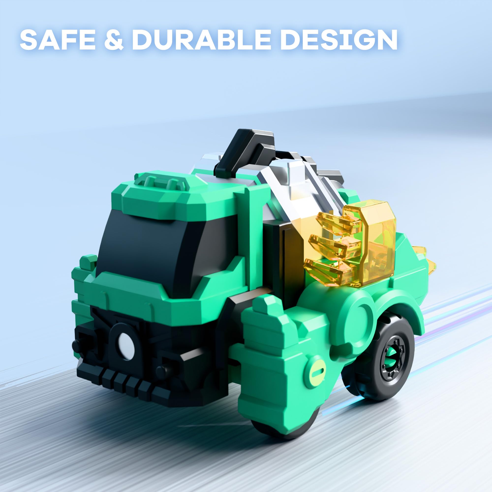 iPlay iLearn rolling dino vehicles provide dynamic, independent play sessions.