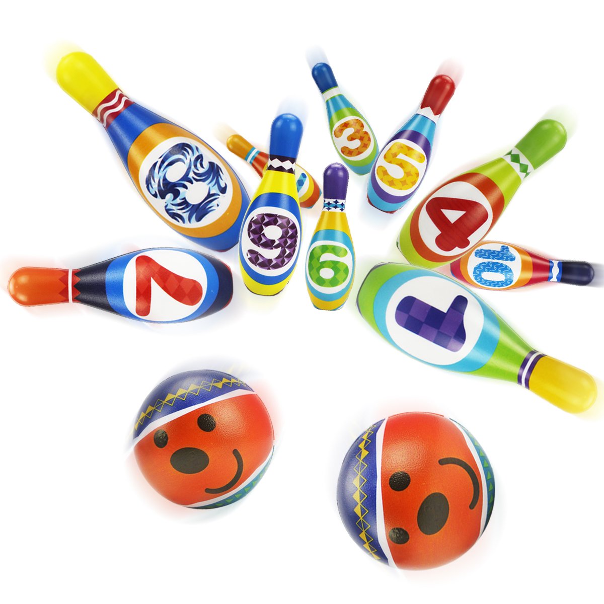 iPlay iLearn safe foam material designed for gentle toddler play