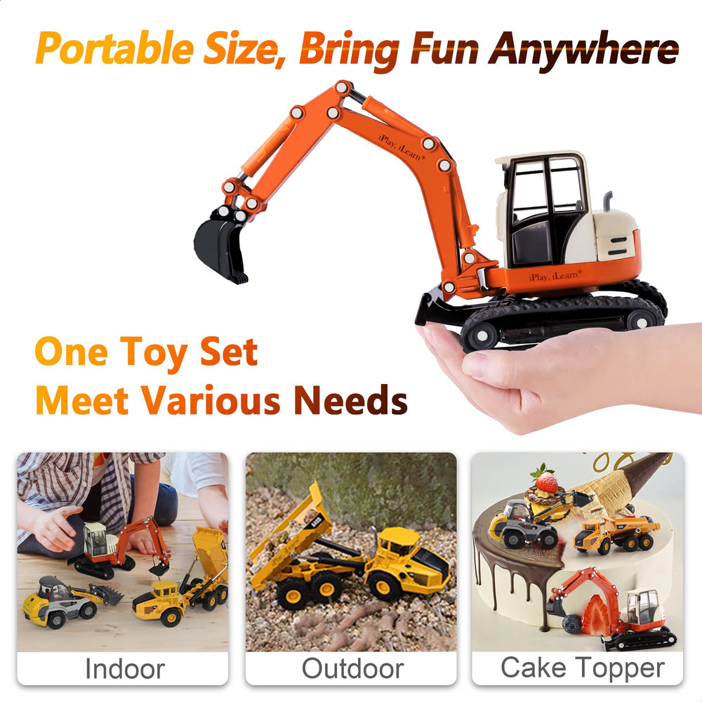 iPlay iLearn sandbox car toy for creative sandpit adventures.