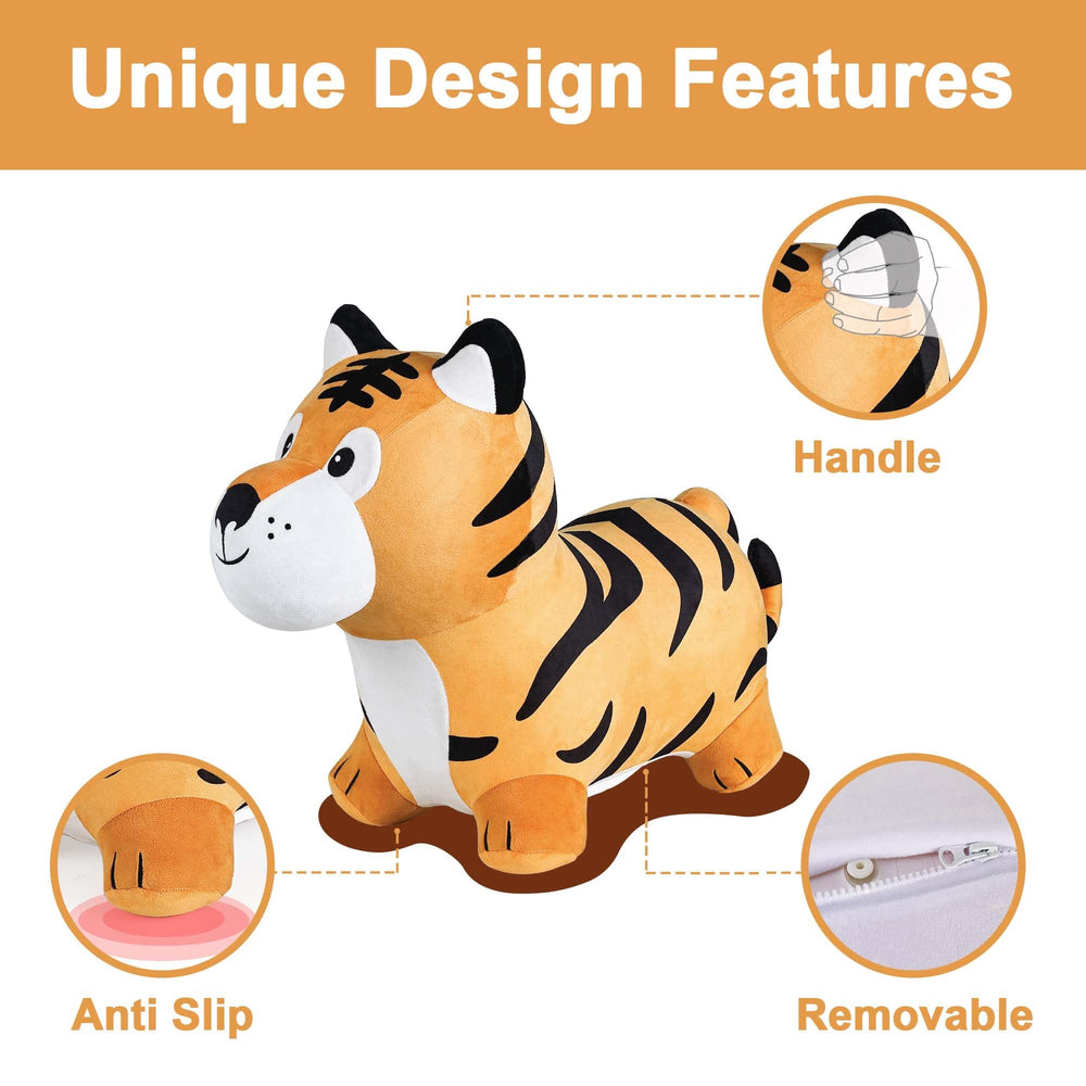 iPlay iLearn inflatable bouncer for indoor and outdoor adventures.