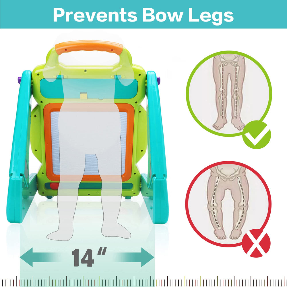 iplay ilearn triangular frame provides stable support for early steps