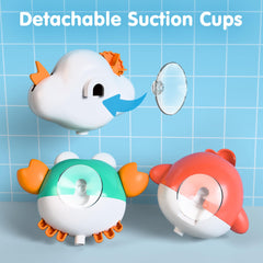 iPlay iLearn wind-up boat bath toy inspires wind-up sailing adventures