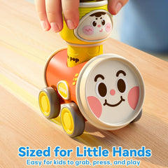 iPlay Press & Go car packaging ideal gift-ready for birthdays or holidays.