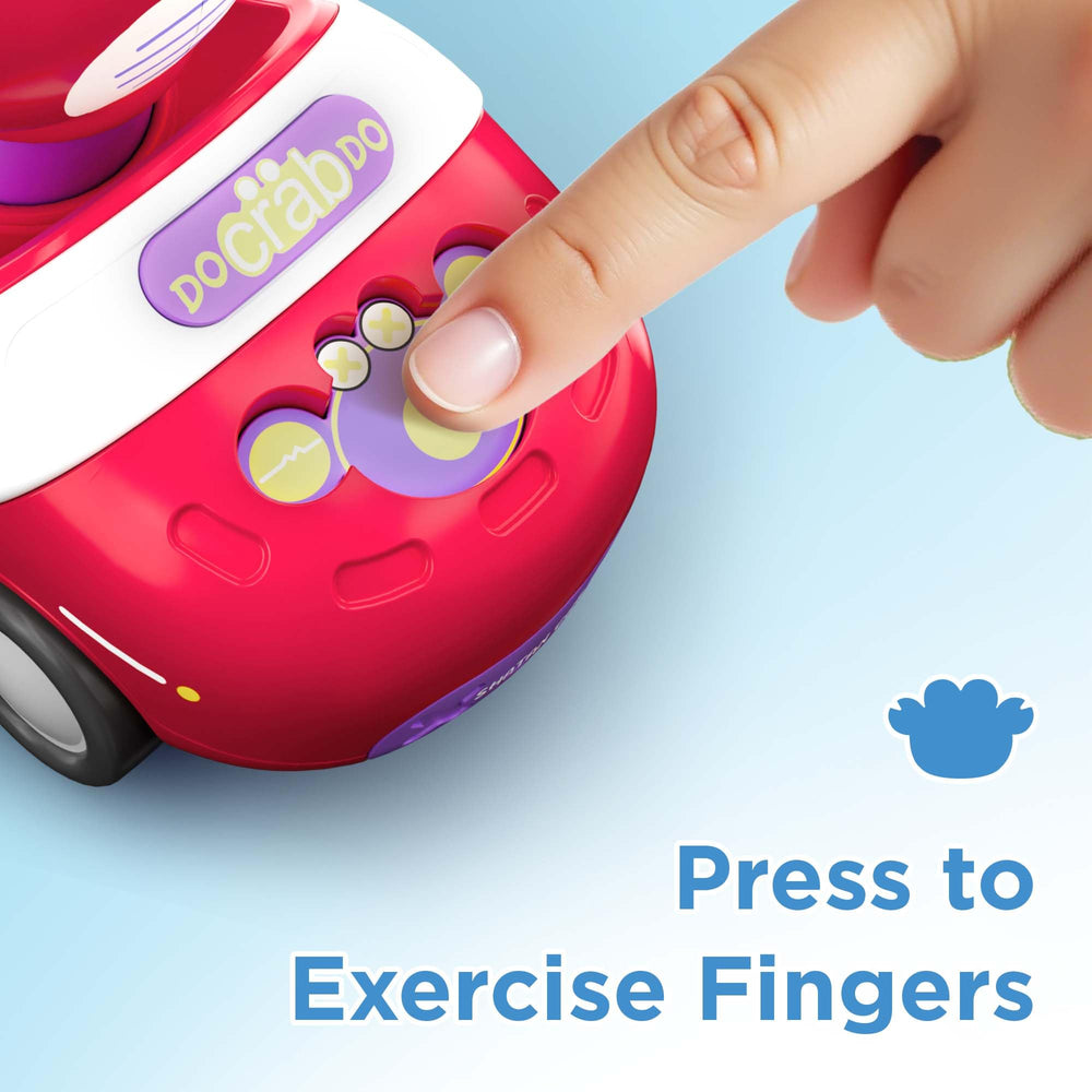 iPlay press-to-go crab car action-ready aids one-handed play
