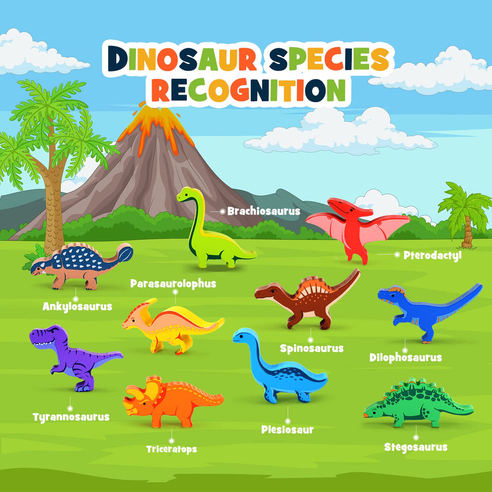IPOURUP Dinosaur Blocks in a family game scene encouraging cooperative balance