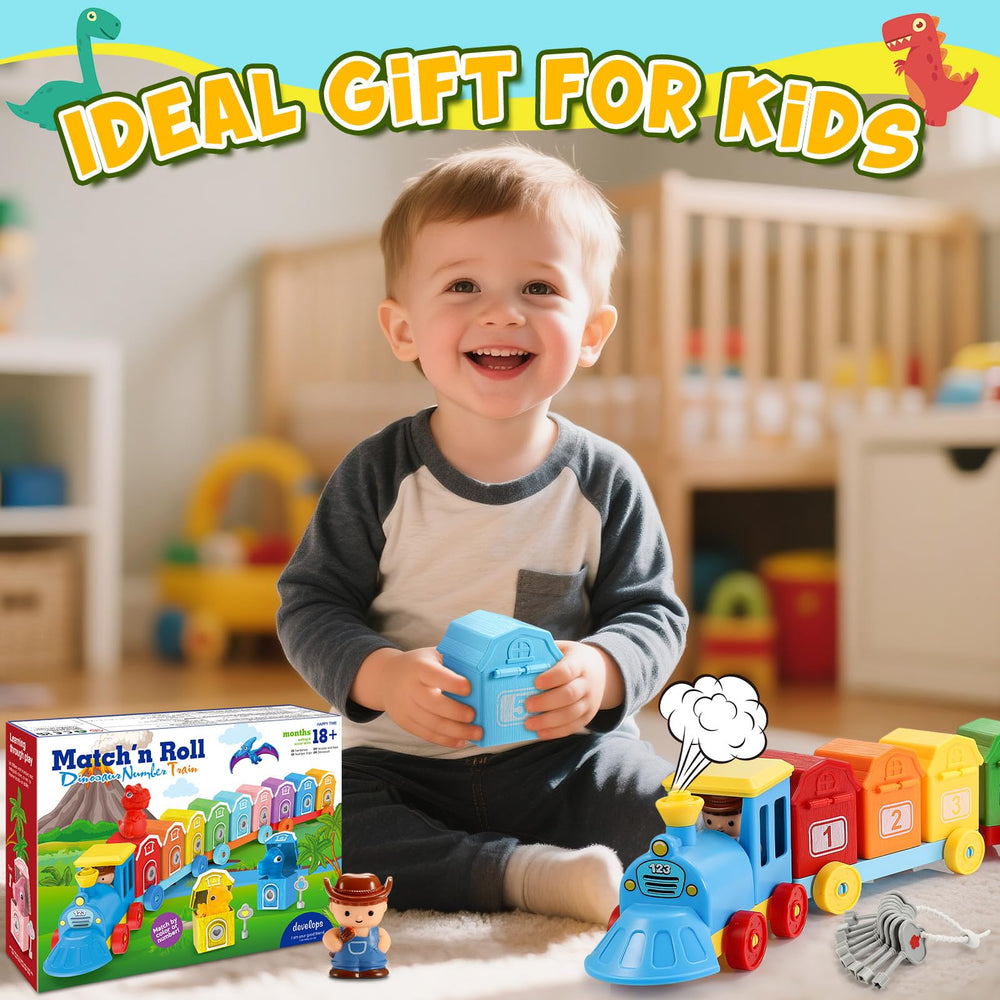 IPOURUP dinosaur-train-gift-pack with durable materials for long-lasting use.