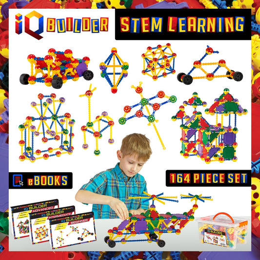 IQ BUILDER balance bottle pour demonstrates hands-on balance for early STEM exploration.