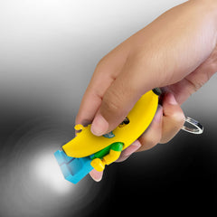 IQ LEGO Banana Guy posable arms for playful display