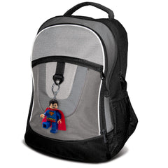IQ LEGO DC Superman keychain light batteries included for immediate use.