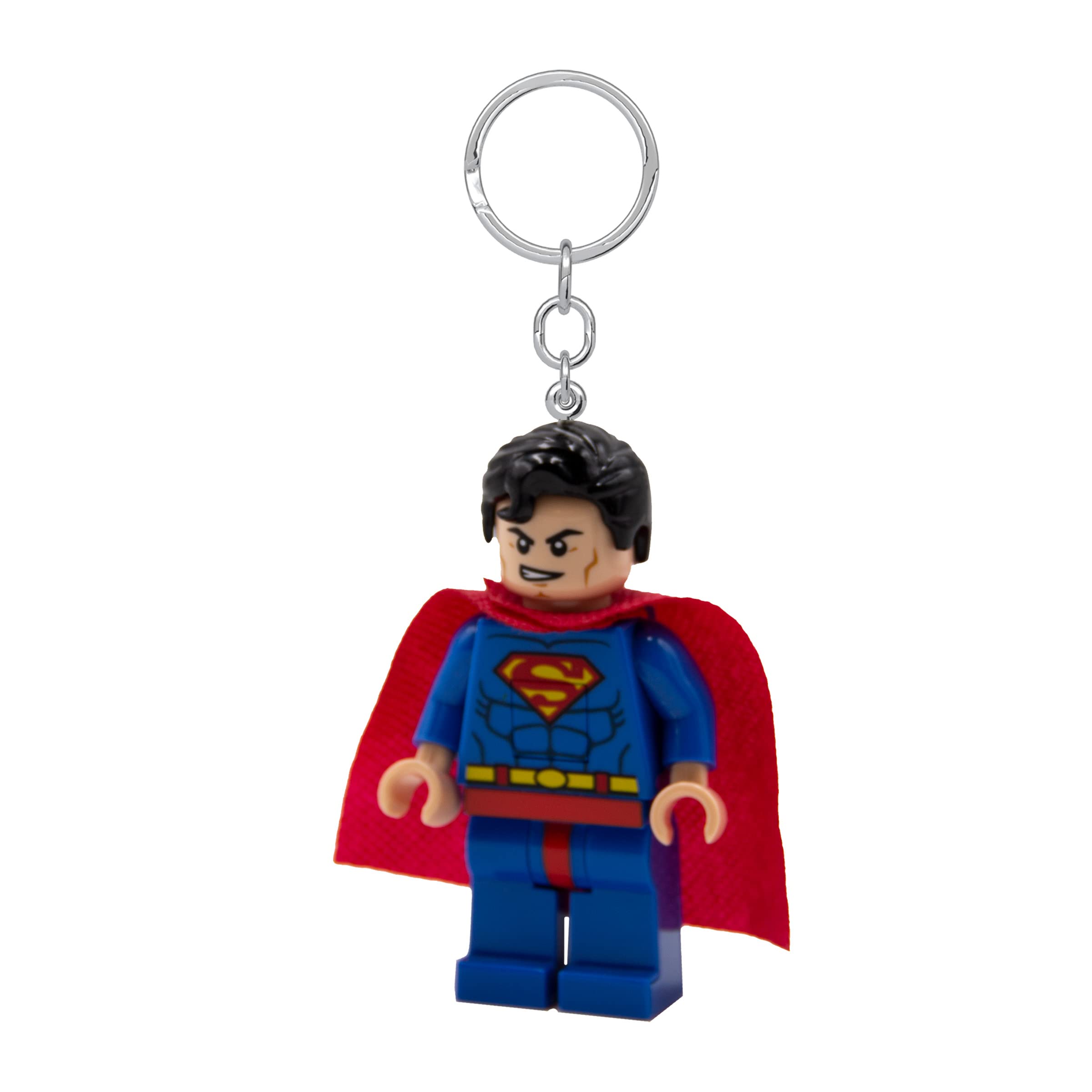 IQ LEGO DC Superman keychain light gift ready for LEGO fans