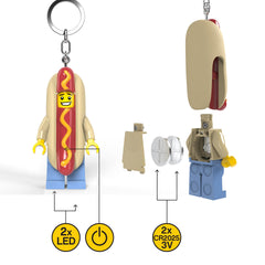 IQ LEGO Minifigure light includes batteries for immediate use