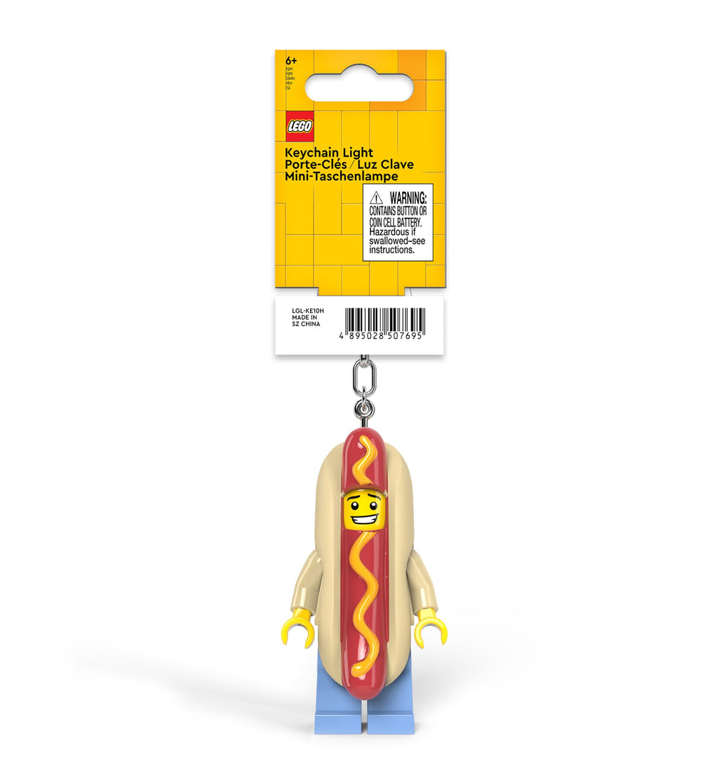 IQ LEGO Hot Dog Man packaging and contents overview