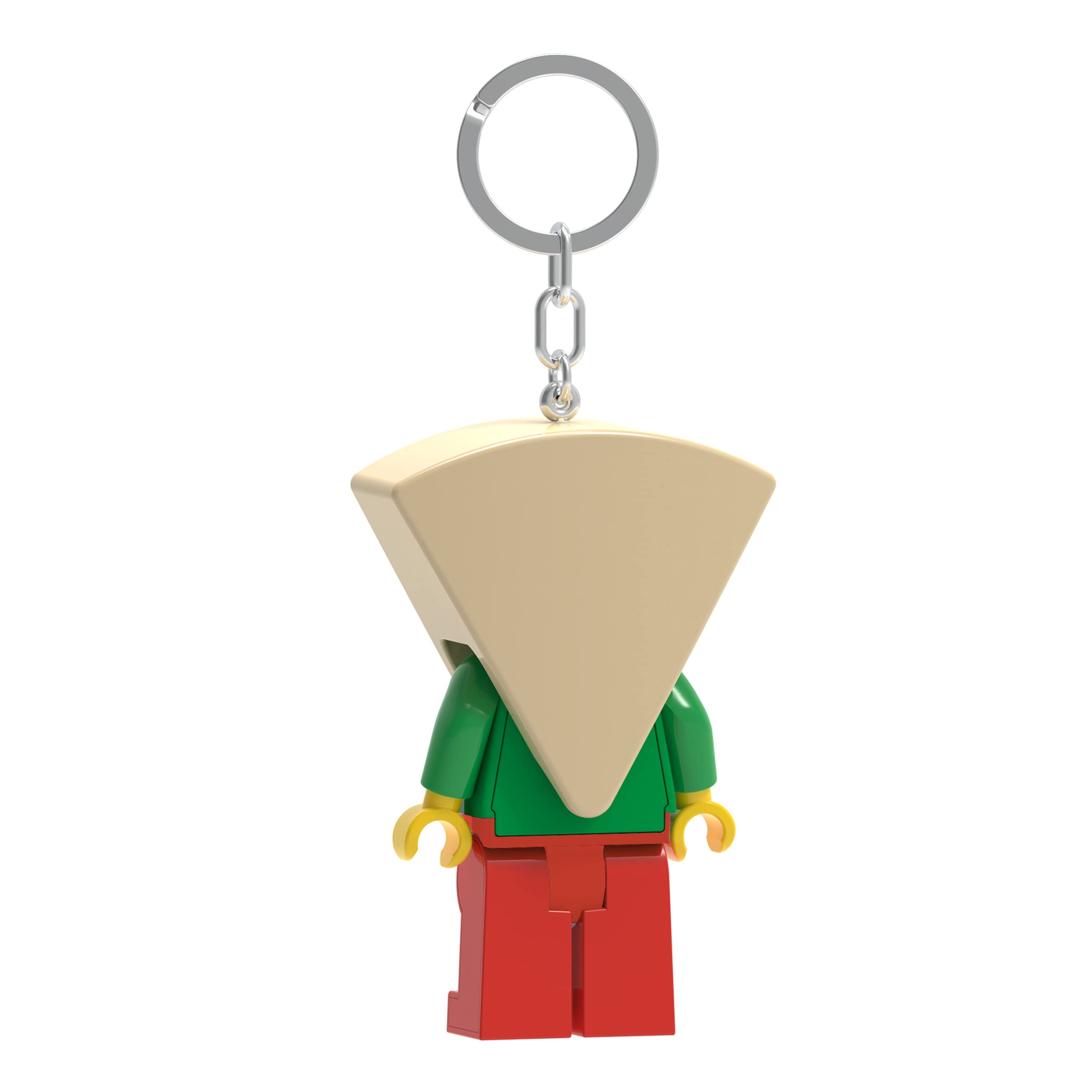 Official LEGO licensed pizza figure with bright LED accents.