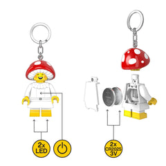 IQ LEGO Mushroom Sprite is fully posable for display and play