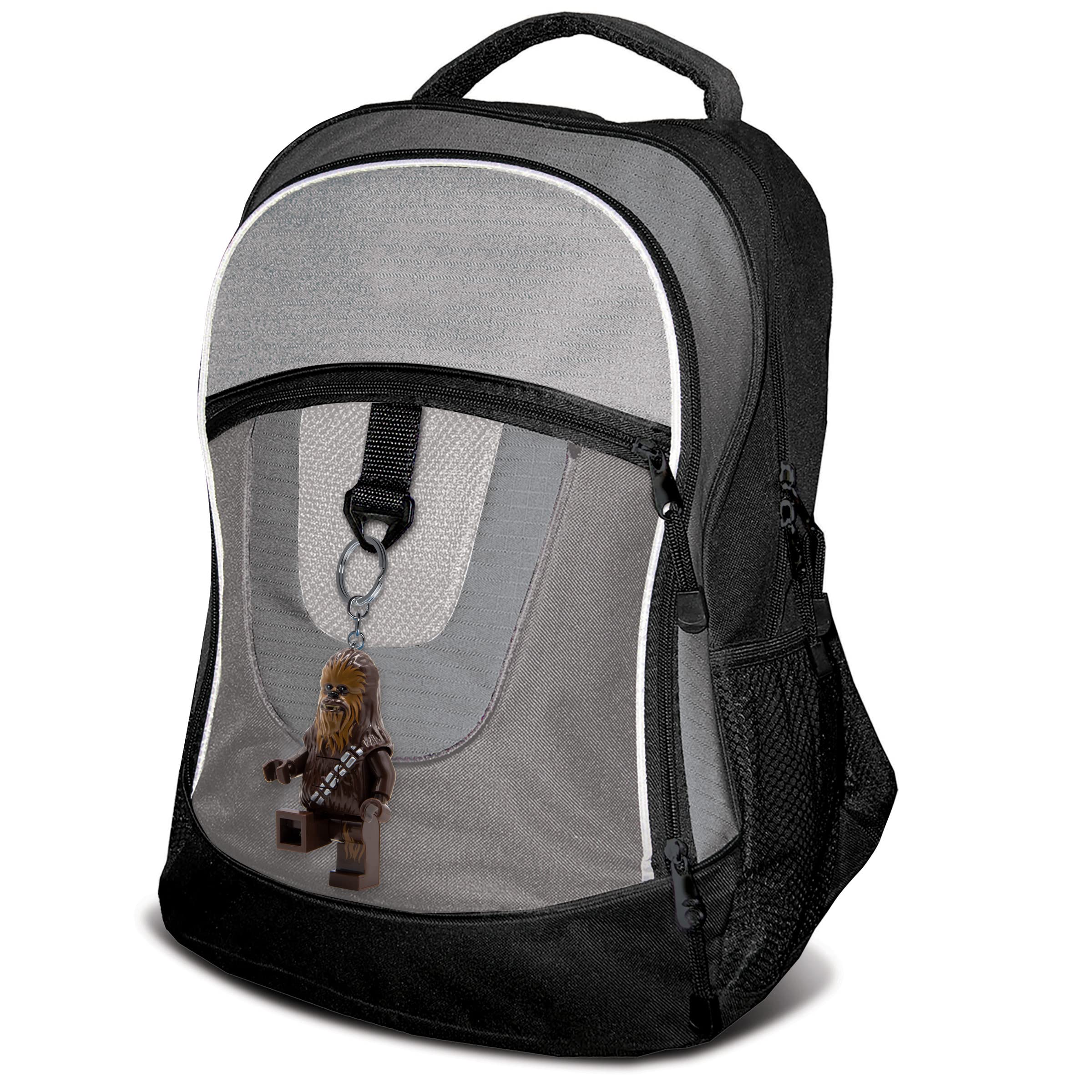 IQ LEGO Star Wars Chewbacca Key Light poseable for display and play