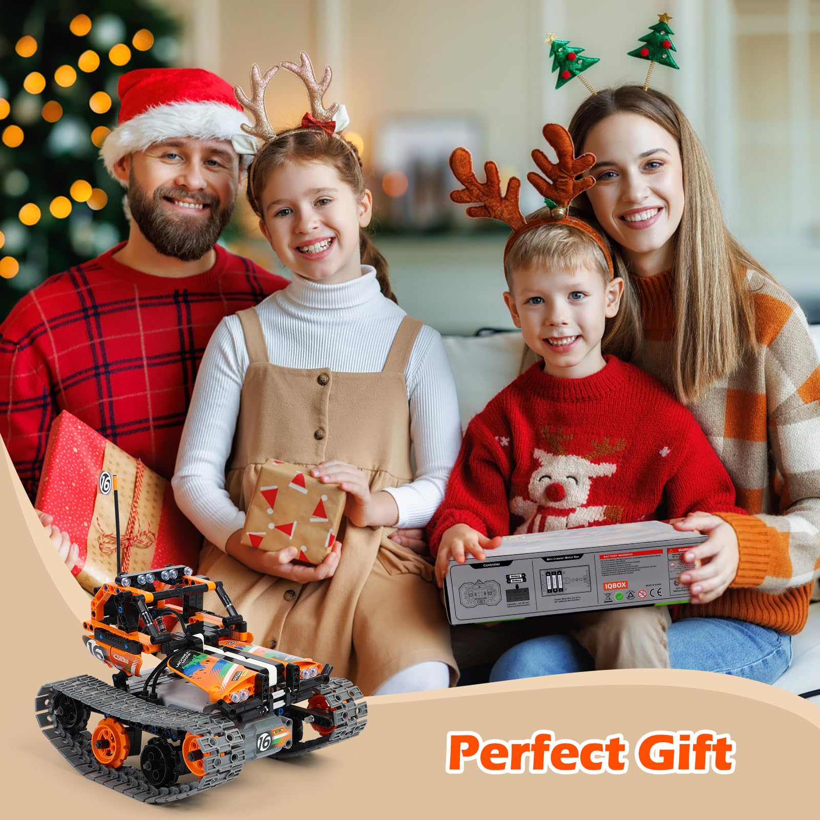 IQBOX Building Robot Kit 3in1 models showcase reconfigurable engineering challenges.