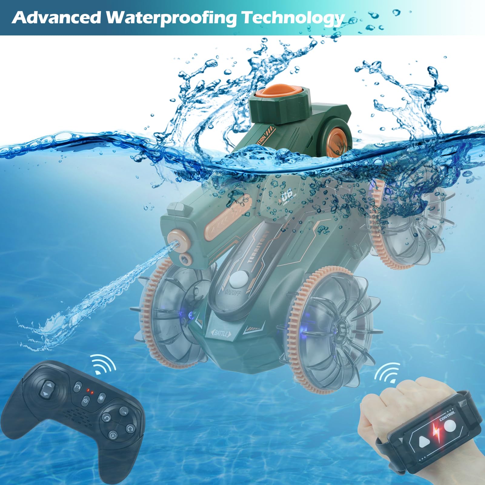 IQBOX Self-priming water pump supports continuous water shooting