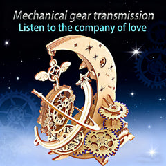 IQIETOY heart and flower decorations rotate, adding desk charm.