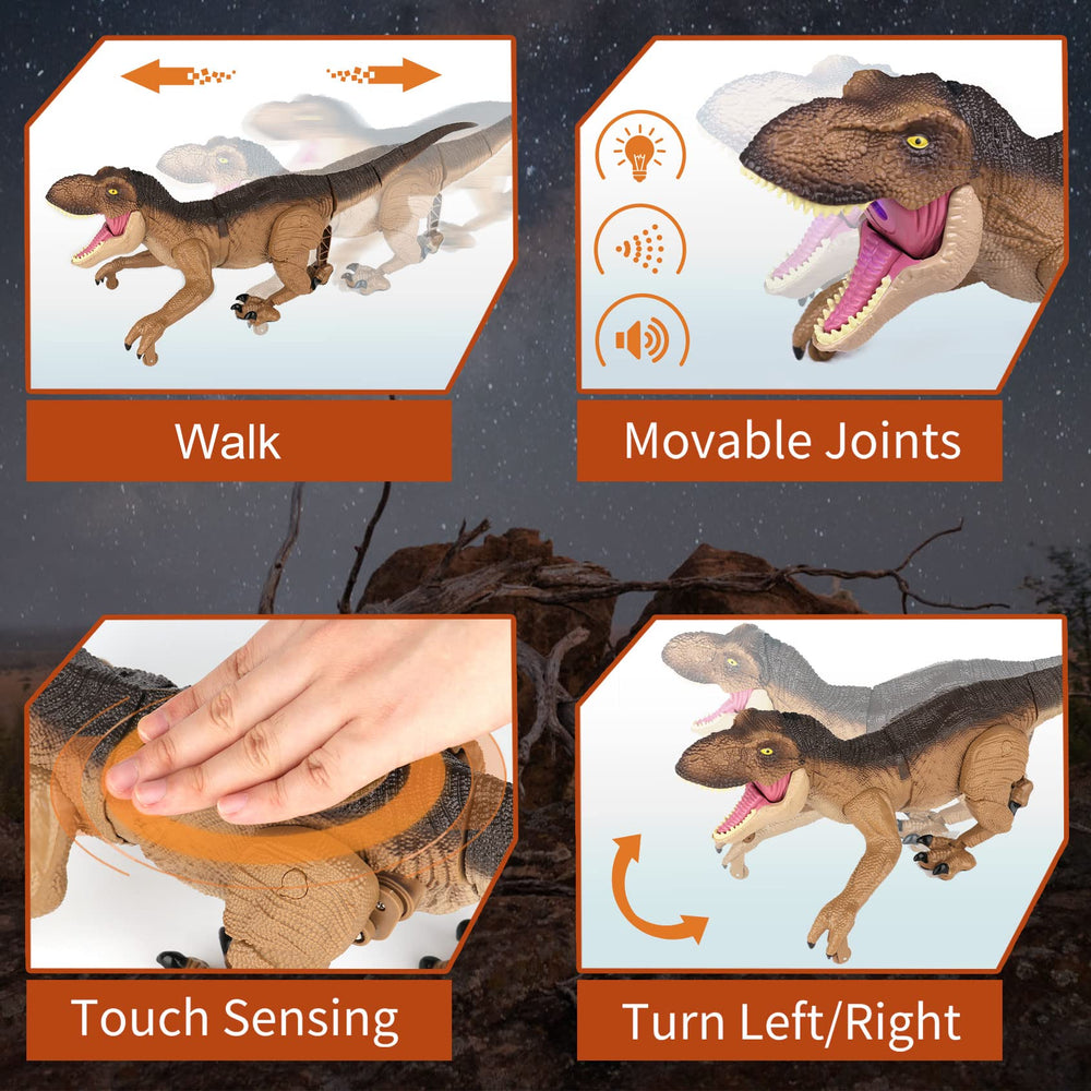 IQKidz dinosaur assembly step showing tail and hind legs