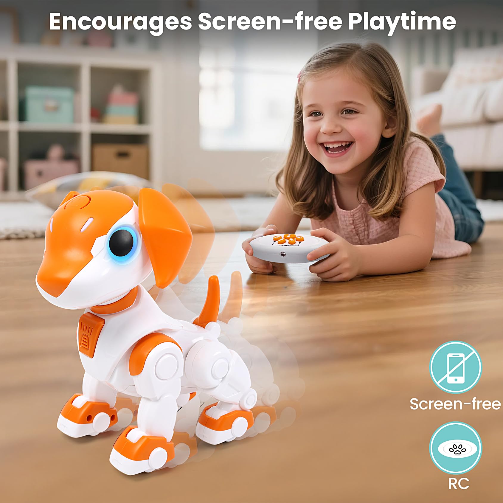 IQKidz gift idea robot dog for kids ages 3 to 8
