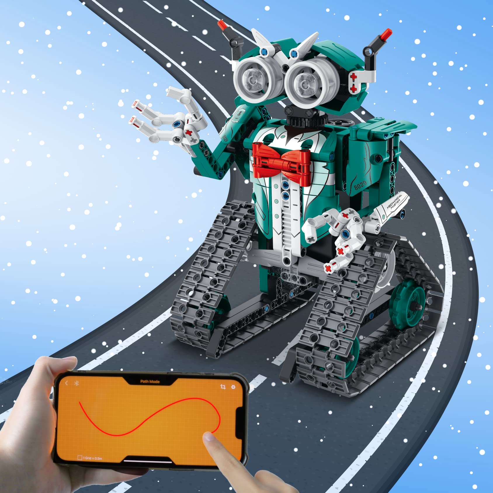 IQKidz robot girl with red bowknot hair clip inspires imaginative role-play.