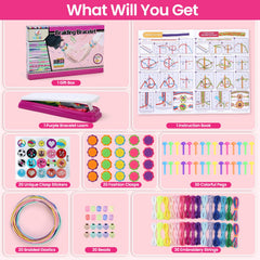 Step-by-step instruction from IQKidz helps beginners start weaving confidently