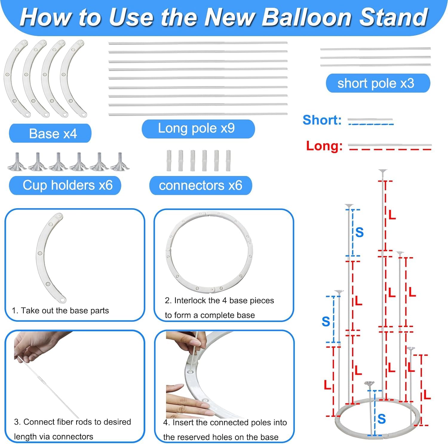 iRabey ETL pump offers safe, fast inflation for large balloon garlands
