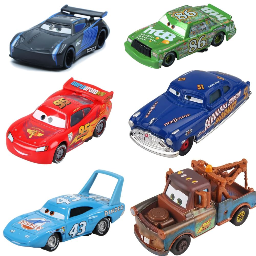 Iridety 1:55 scale cars with metal bodies and plastic chassis.