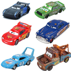 Iridety 1:55 scale cars with metal bodies and plastic chassis.