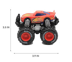Iridety Cars Giant Wheels detailed interior; adds realism during pretend races.