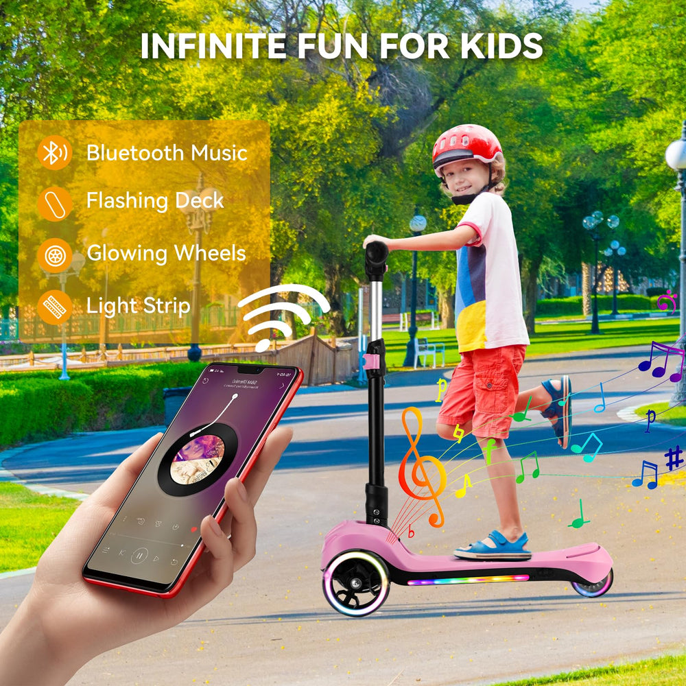 IRIMMY light-up deck and wheels boost nighttime visibility and fun