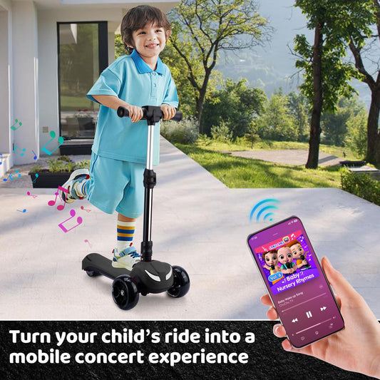 IRIMMY scooter with Bluetooth music for a fun, immersive ride.