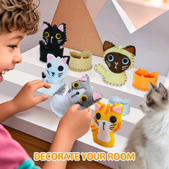 IROLEHOME delightful kitty decor ready for display or gifting